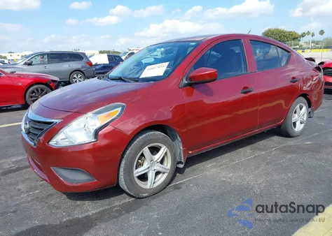 2017 Nissan Versa 1.6 S+ from USA, damaged, VIN 3N1CN7AP7HL827286